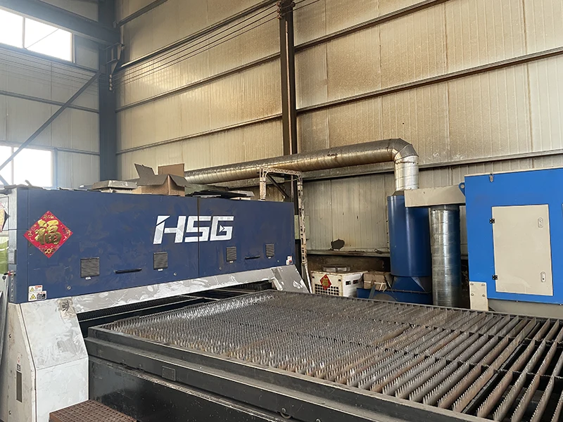 Shengsen factory CNC machining equipment for timber connector sheet metal parts production